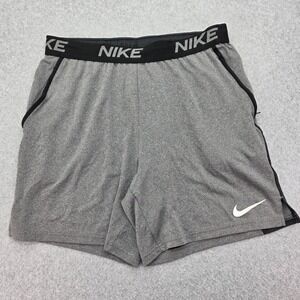 Nike Dri-Fit Men's Size XL Gray Athletic Shorts‎ Workout Gym Performance Running